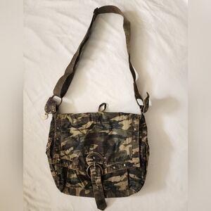Lulu Camouflage Crossbody Bag